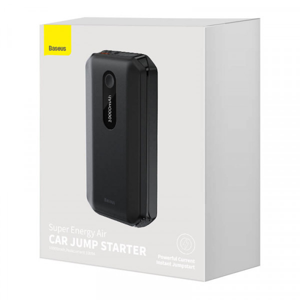 Пускозарядний пристрій Baseus MAX Car Jump Starter 3in1 12 V 10000 mAh