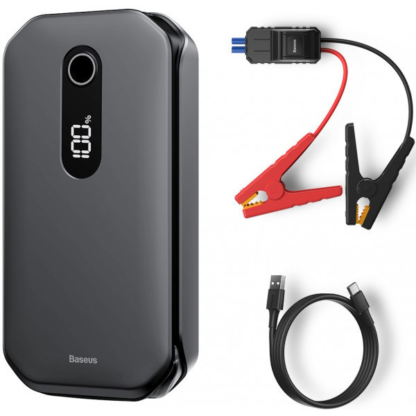 Пускозарядний пристрій Baseus MAX Car Jump Starter 3in1 12 V 12000 mAh