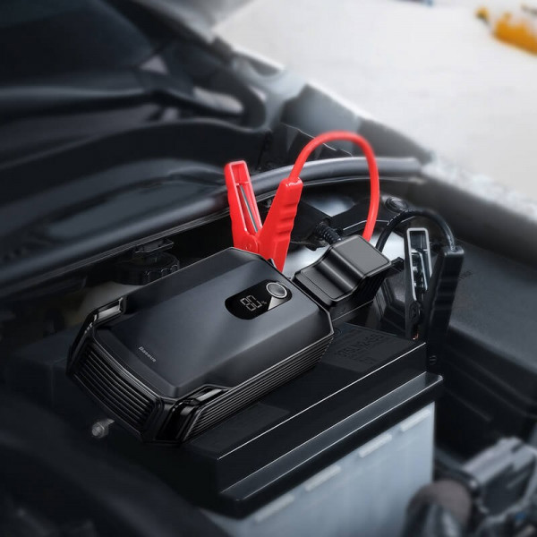 Пускозарядний пристрій Baseus MAX Car Jump Starter 3in1 12 V 20000 mAh