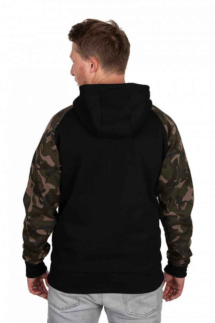 Толстовка Fox Black / Camo Raglan Hoodie XL