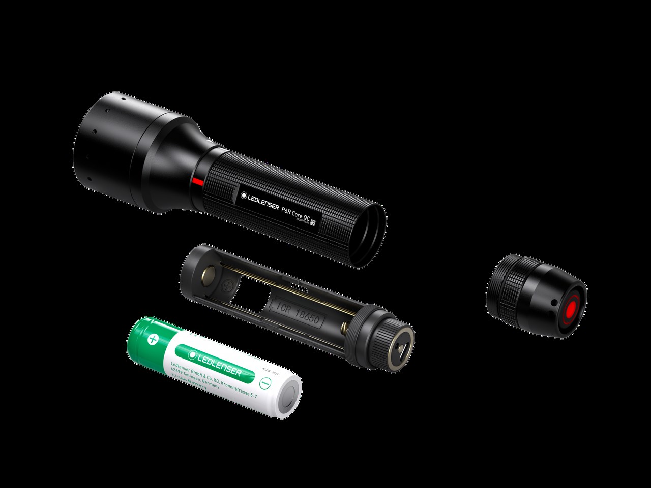 Ручний ліхтар LedLenser P6R Core QC