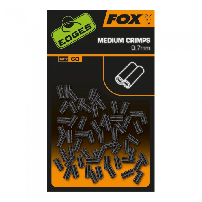 Обтискні трубки Fox Edges Crimps Small 0.6mm