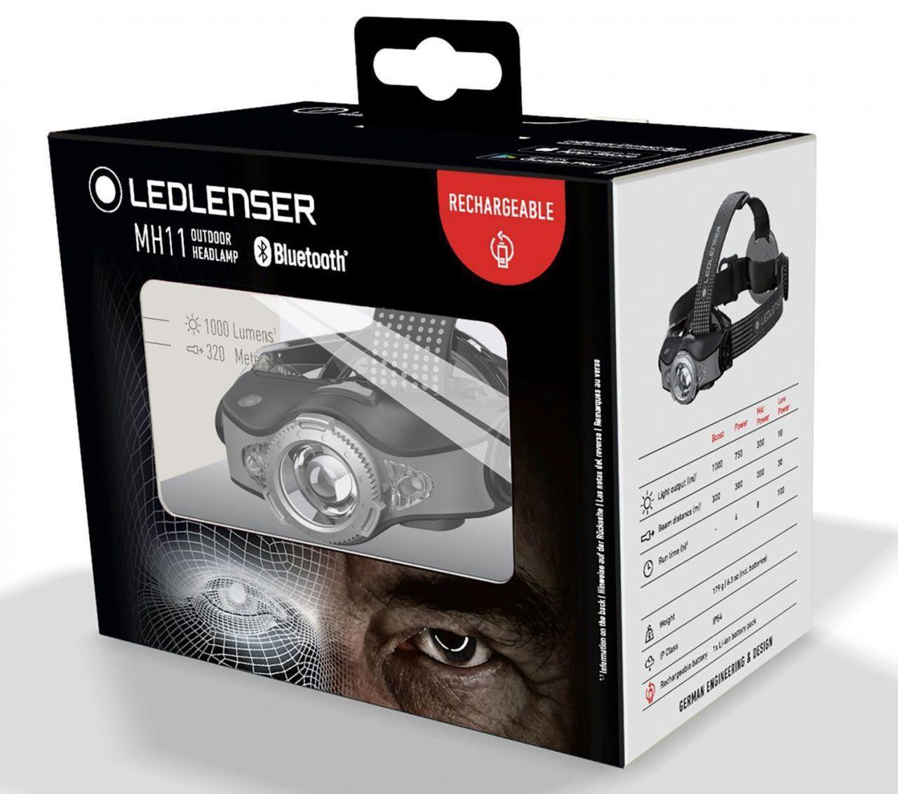 Налобний ліхтар LedLenser MH11 Outdoor Headlamp Black