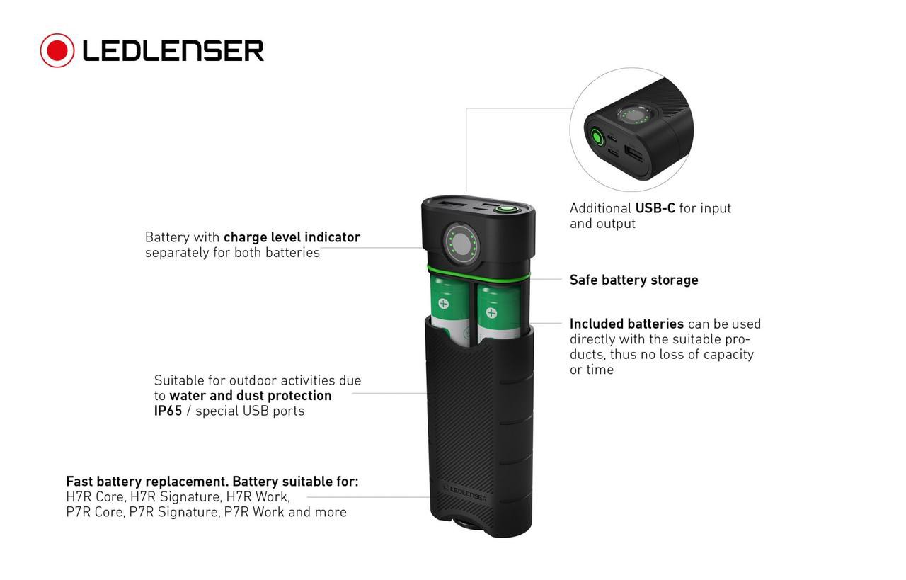 Повербанк LedLenser Powerbank Flex 10