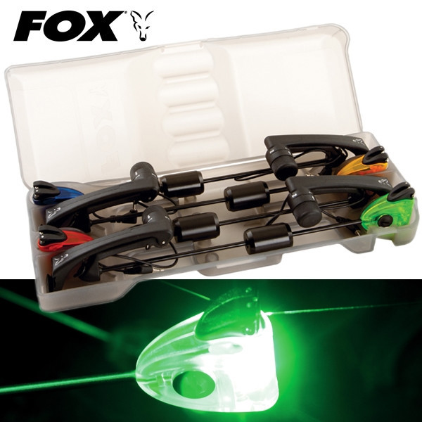 Набір індикаторів клювання Fox MK2 Illuminated Swinger 4-rod Set