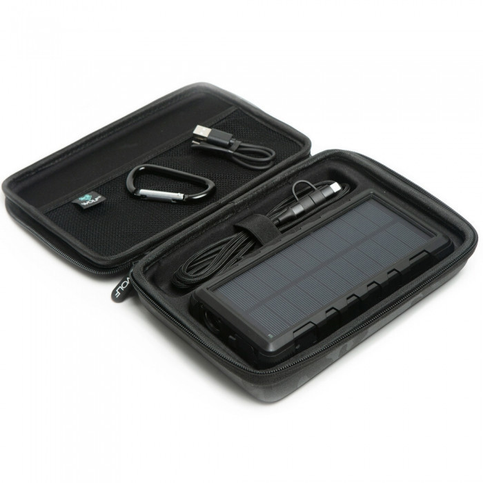 Повербанк Wolf SPB-24 Solar Powerbank EVA Case & Charging Cable 24000mAh