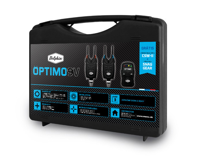 Набір сигналізаторів Delphin OPTIMO 9 V + CSWII + Snag 2+1