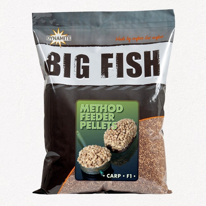 Методний пелетс Dynamite Big Fish Baits Method Feeder Pellets 1.8kg
