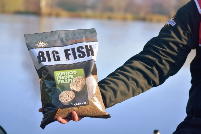 Методний пелетс Dynamite Big Fish Baits Method Feeder Pellets 1.8kg