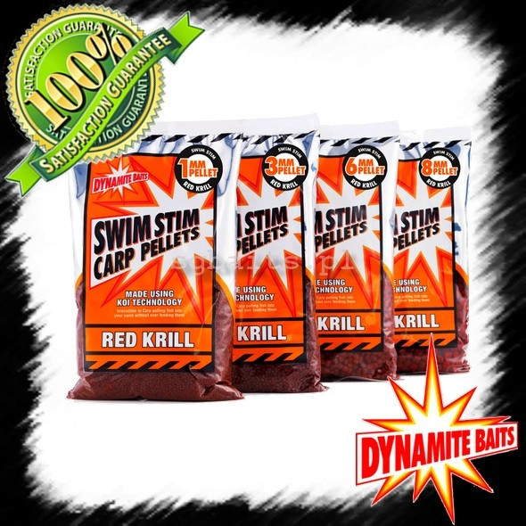Прикормовий пелет Dynamite Baits Swim Stim Red Krill 6