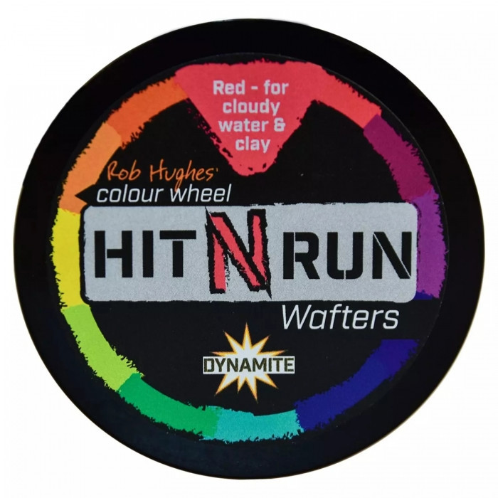 Насадкові бойли Dynamite Baits Hit n Run Wafters 14 mm White