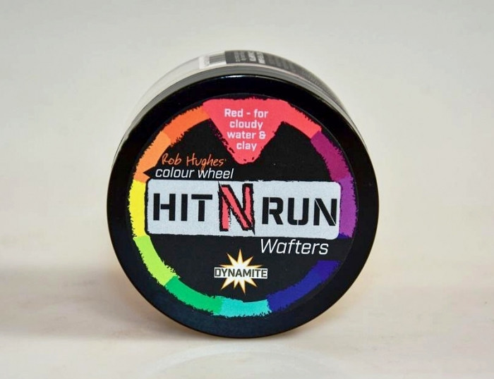 Насадкові бойли Dynamite Baits Hit n Run Wafter 14 mm Red
