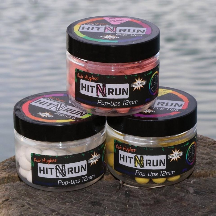 Насадкові бойли Dynamite Baits Hit n Run Wafter 14 mm Red