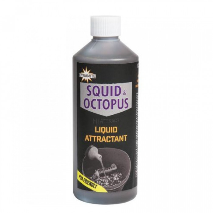 Ліквід Dynamite Baits Squid Octopus Liquid Attractant 500ml