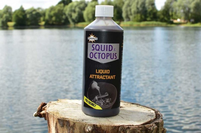 Ліквід Dynamite Baits Squid Octopus Liquid Attractant 500ml