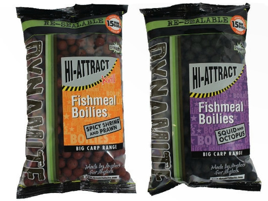 Бойли Dynamite Baits Spicy Shrimp and Prawn Boilies 1kg 15mm