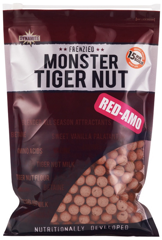 Бойли Dynamite Baits Red-Amo Monster Tigernut Shelf Life Boilies 20mm 5kg