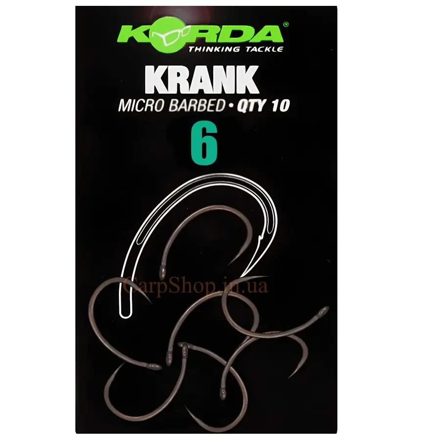 Коропові крючки, Гачки Korda Krank 6