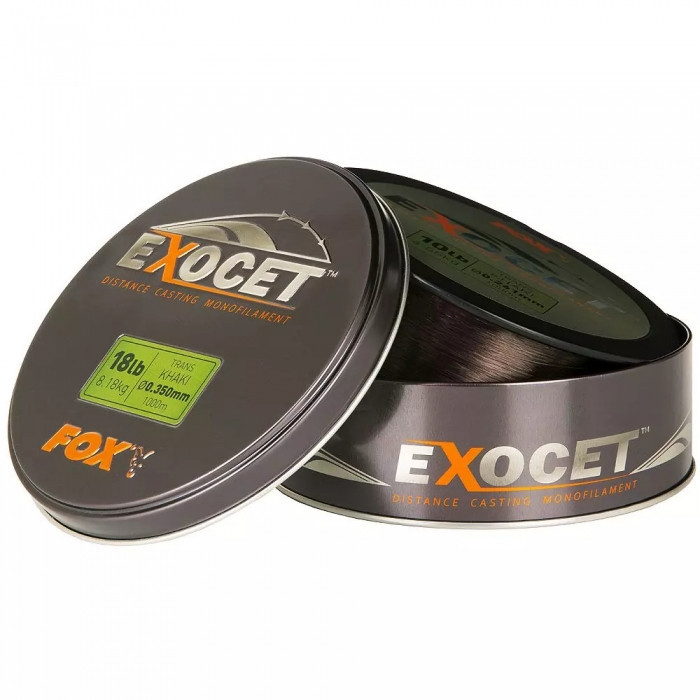 Волосінь Fox Exocet Mono Trans Khaki 10lb 0.261mm 1000м