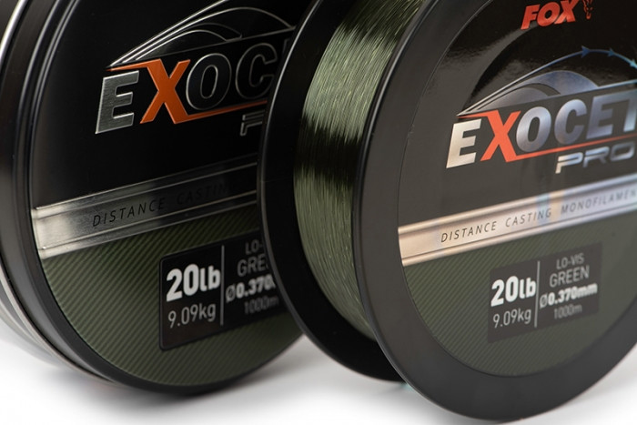 Волосінь Fox Exocet Pro Distance Casting Monofilament Green 0.26-0.40 mm