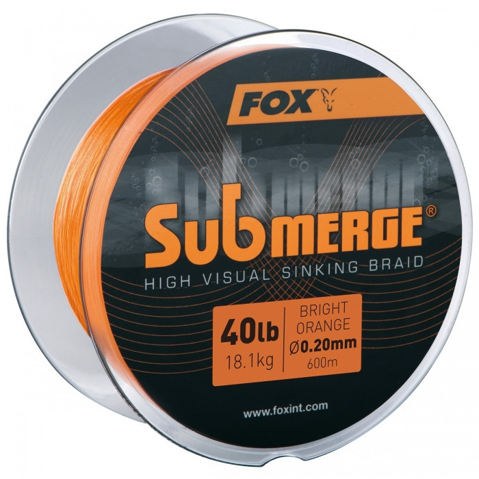 Плетений шнур Fox Submerge Big Bright Orange