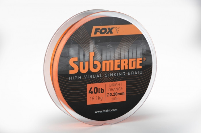 Плетений шнур Fox Submerge Big Bright Orange