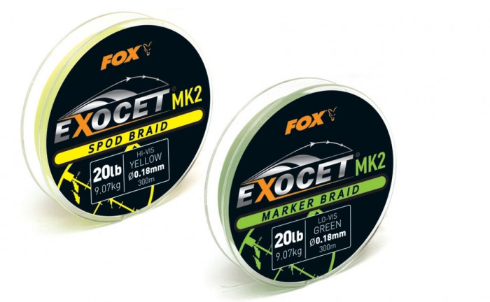 Плетена волосінь Fox Exocet MK2 Spod Braid