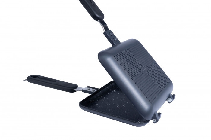 Тостер зі столовим набором Ridge Monkey Classic Sandwich Toaster Granite Edition