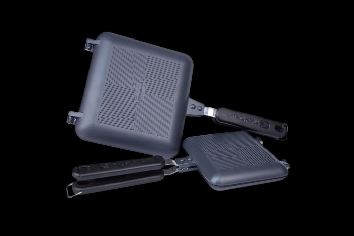 Тостер зі столовим набором Ridge Monkey Classic Sandwich Toaster Granite Edition