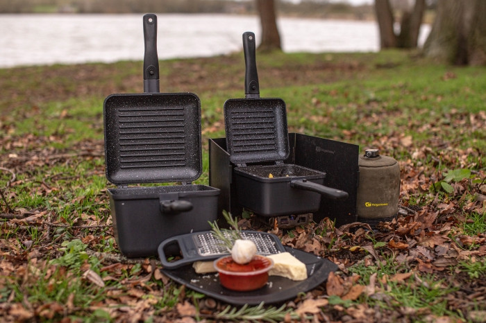 Тостер казан Ridge Monkey Connect Deep Pan & Griddle Granite Edition