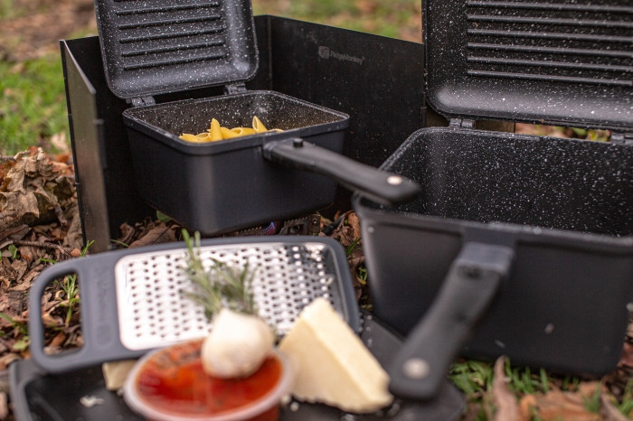 Тостер казан Ridge Monkey Connect Deep Pan & Griddle Granite Edition XL