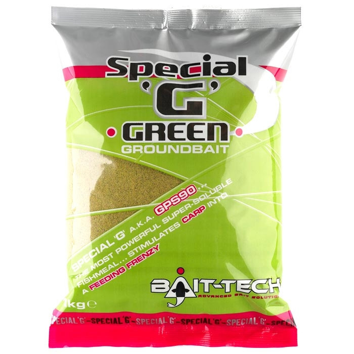 Прикормка Bait-Tech Special G Green Groundbait