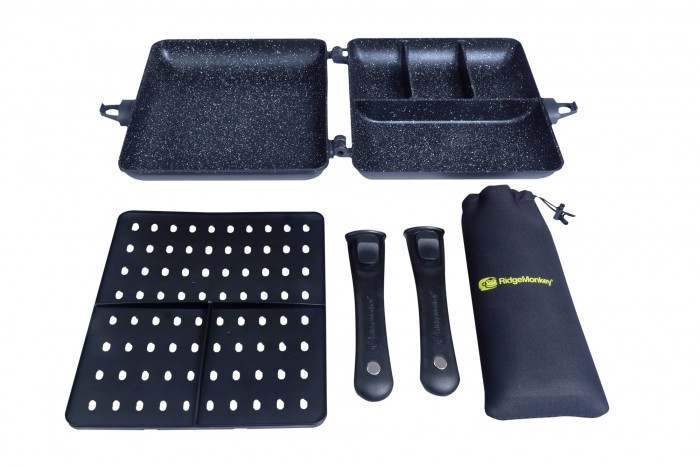 Тостер пароварка Ridge Monkey Connect Combi & Steamer Granite Edition XXL
