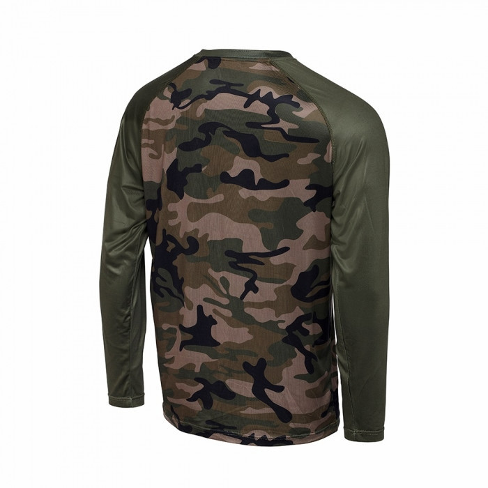 Футболка з довгим рукавом Prologic UV Camo Long Sleev T-shirt Camo/Green