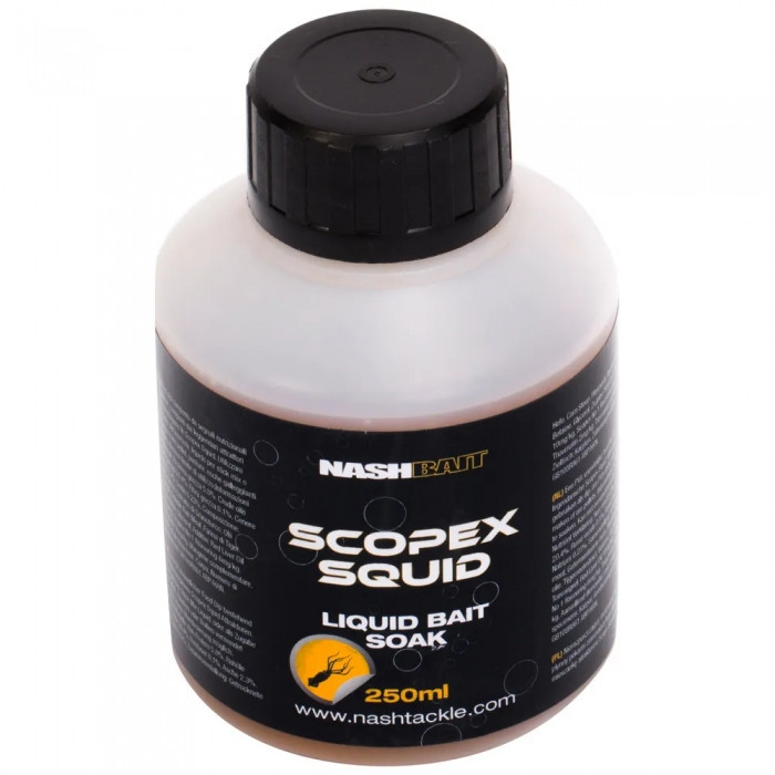 Ліквід Nash Scopex Squid Liquid Bait Soak