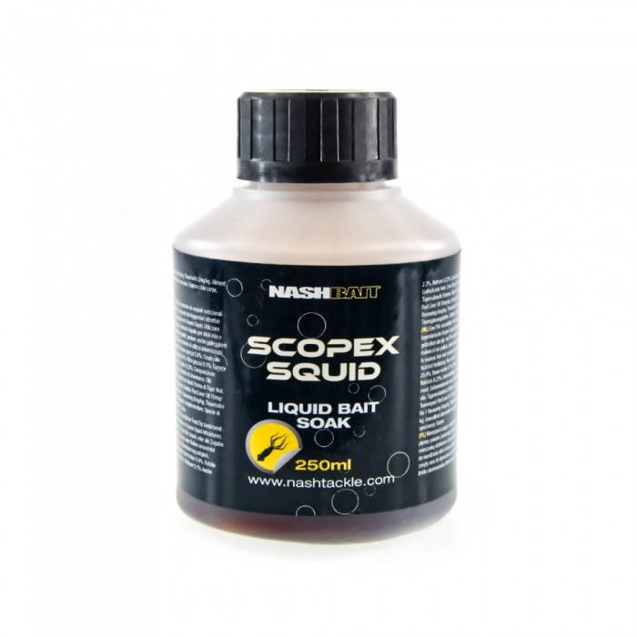 Ліквід Nash Scopex Squid Liquid Bait Soak
