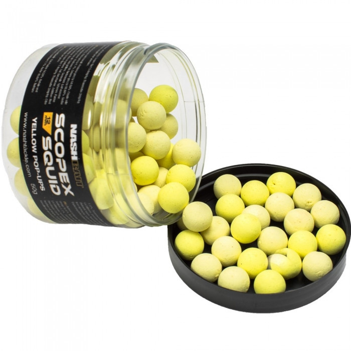 Поп-ап Nash Scopex Squid Pop Ups Yellow