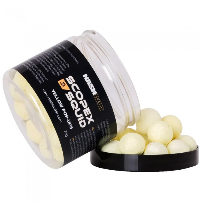 Поп-ап Nash Scopex Squid Pop Ups Yellow