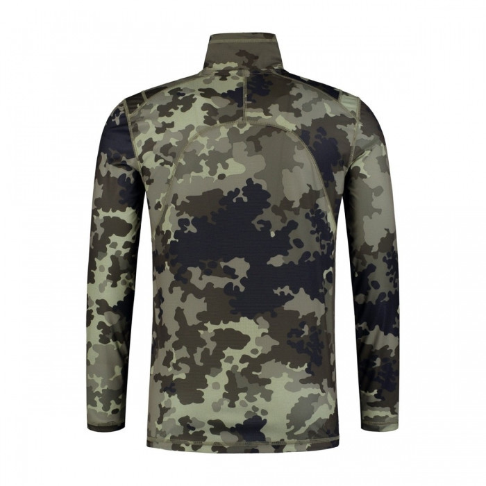 Лонгслів Korda Kool Quick Dry Long Sleeve Zip Neck Kamo S