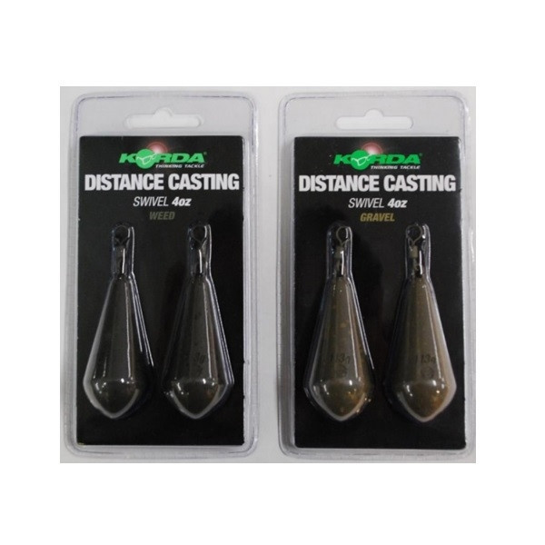 Грузило Korda Distance Casting Swivel Blister 126