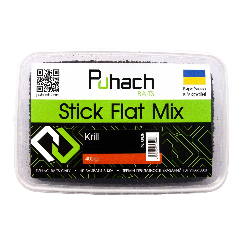 Метод мікс Puhach Baits Stick Flat Mix Krill