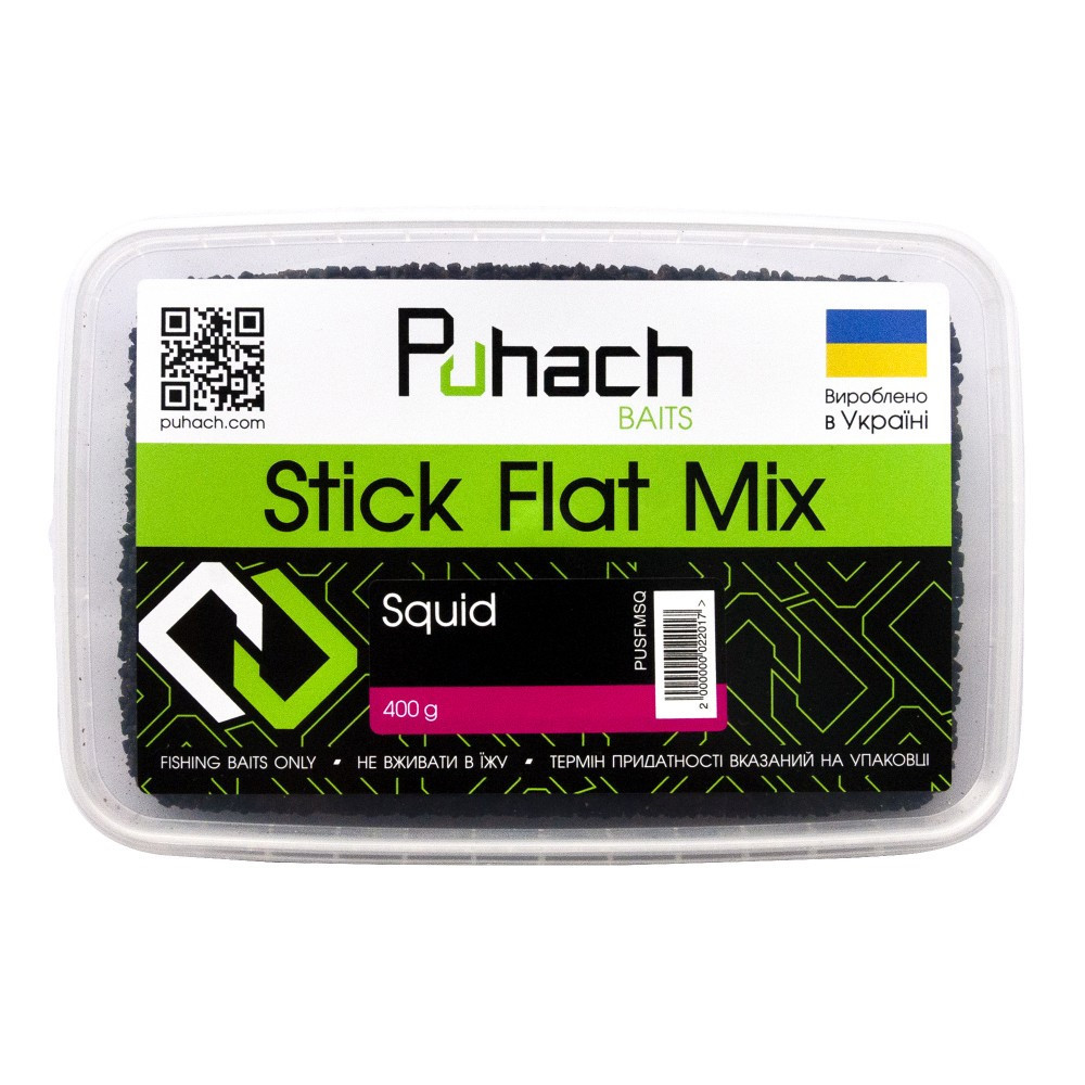 Метод мікс  Puhach Baits Stick Flat Mix Squid