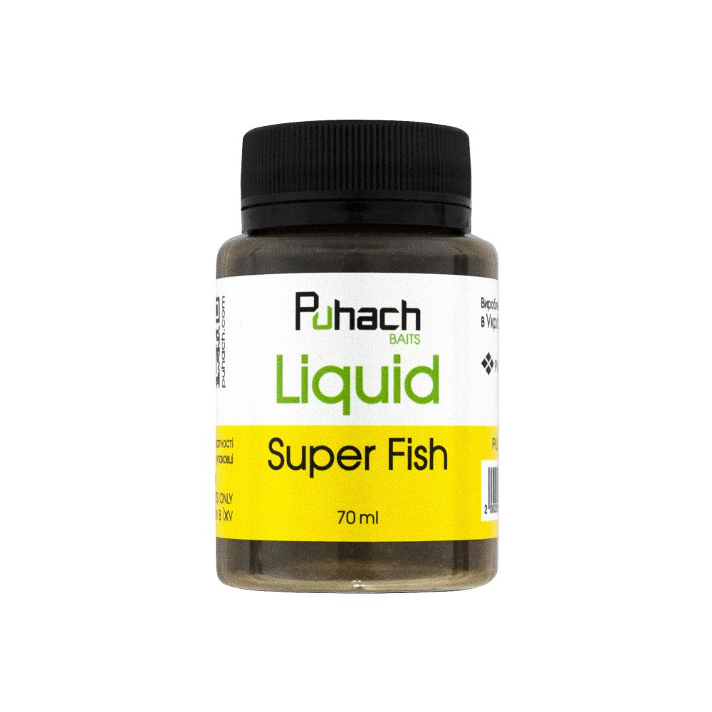 Ліквід Puhach Baits Liquid 70 ml Super Fish
