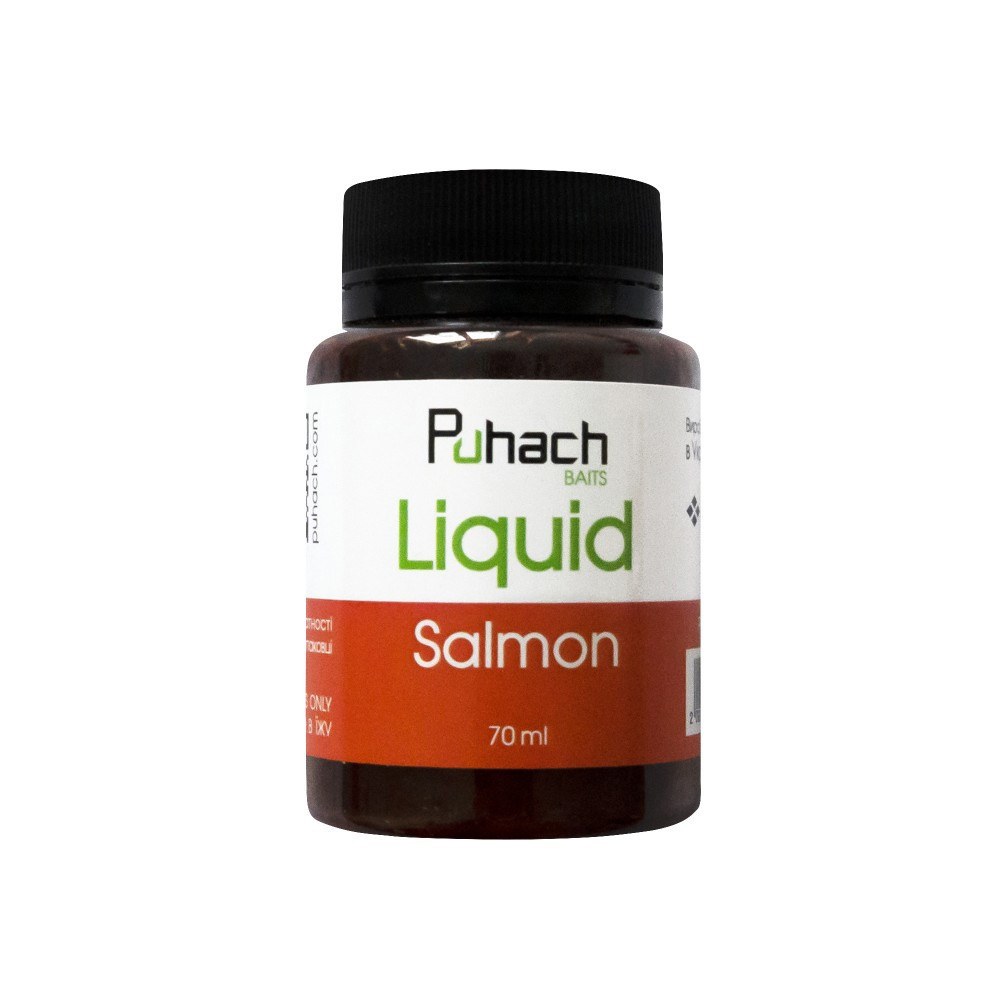 Ліквід Puhach Baits Liquid 70 ml Salmon (Лосось)