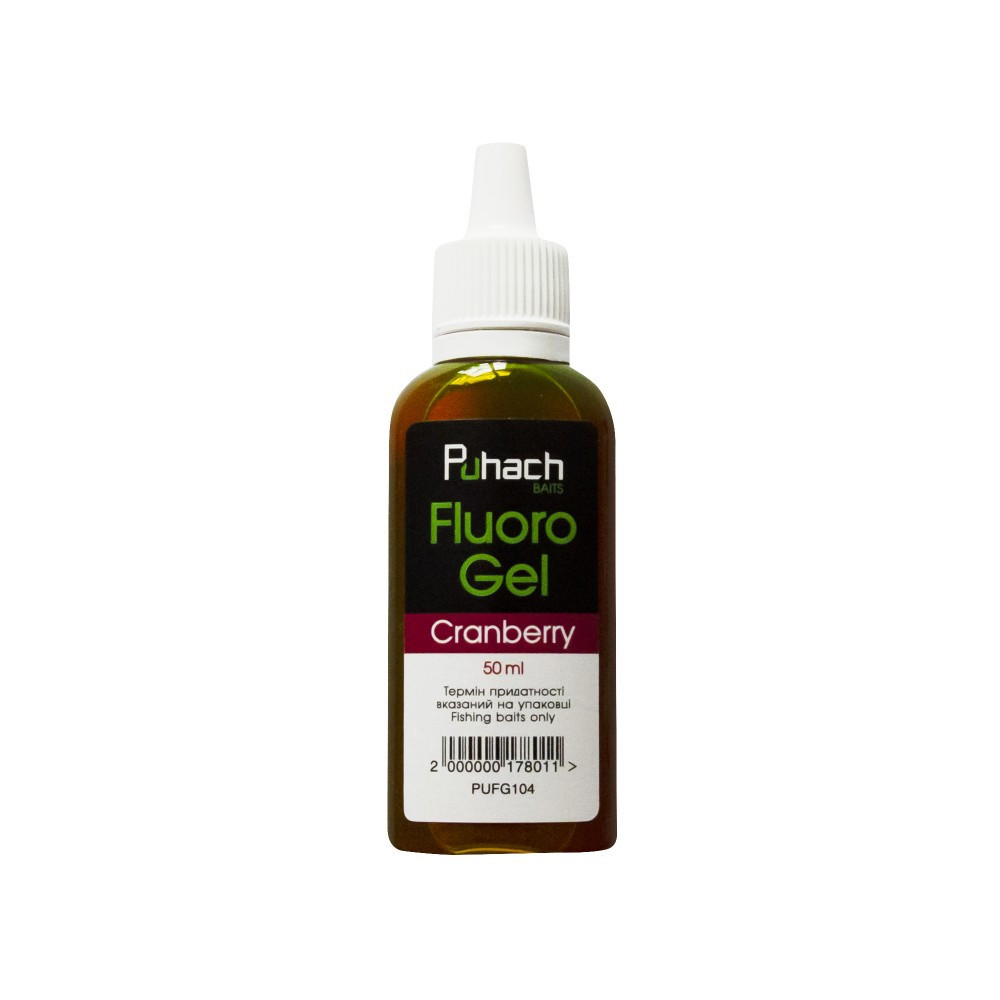 Флюро гель Puhach Baits Fluoro Gel 50 ml Сranberry (Жураліна)