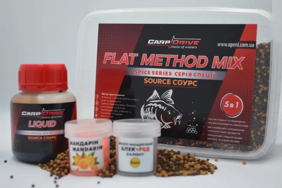 Методний пелетс Carp Drive 5 в 1 Source(Соурс )