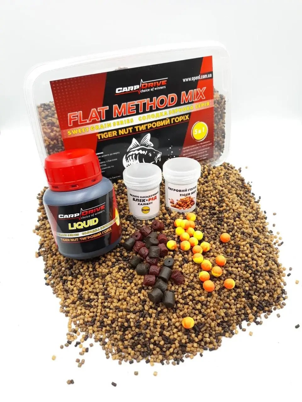 Методний пелетс Carp Drive 5 в 1 Тигровий горіх (Tiger Nut)