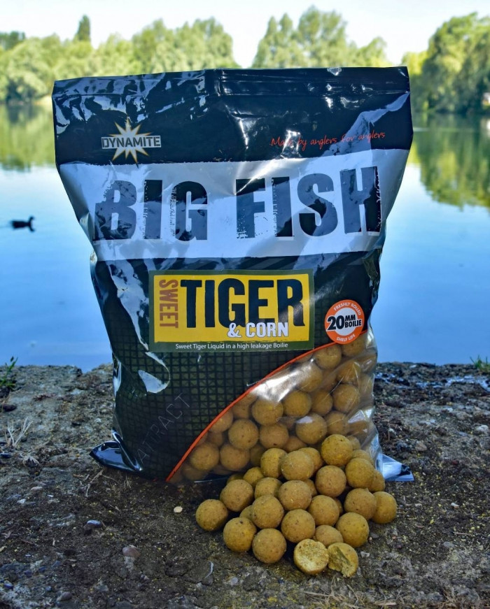 Бойли Dynamite Baits Sweet Tiger & Corn 20мм 1.8kg