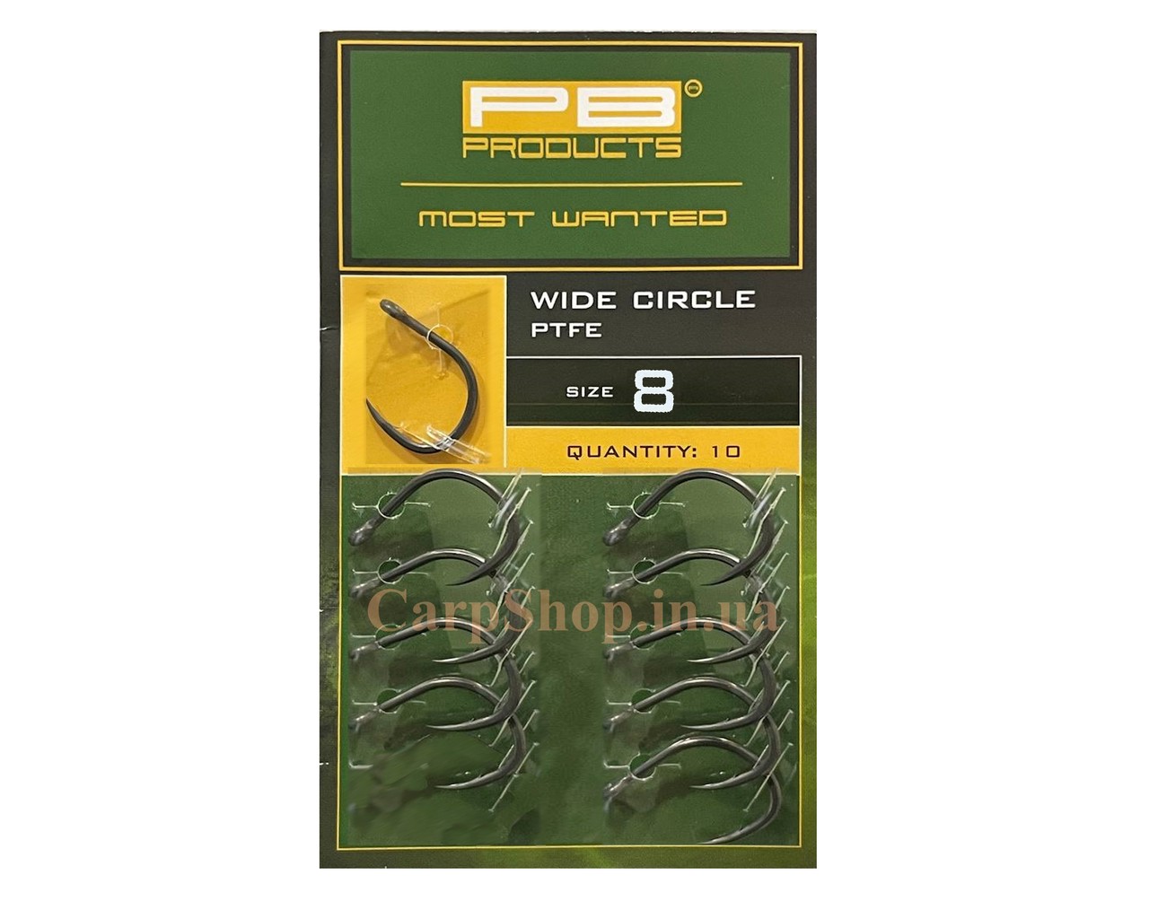 Гачки PB Products Wide Circle PTFE 8