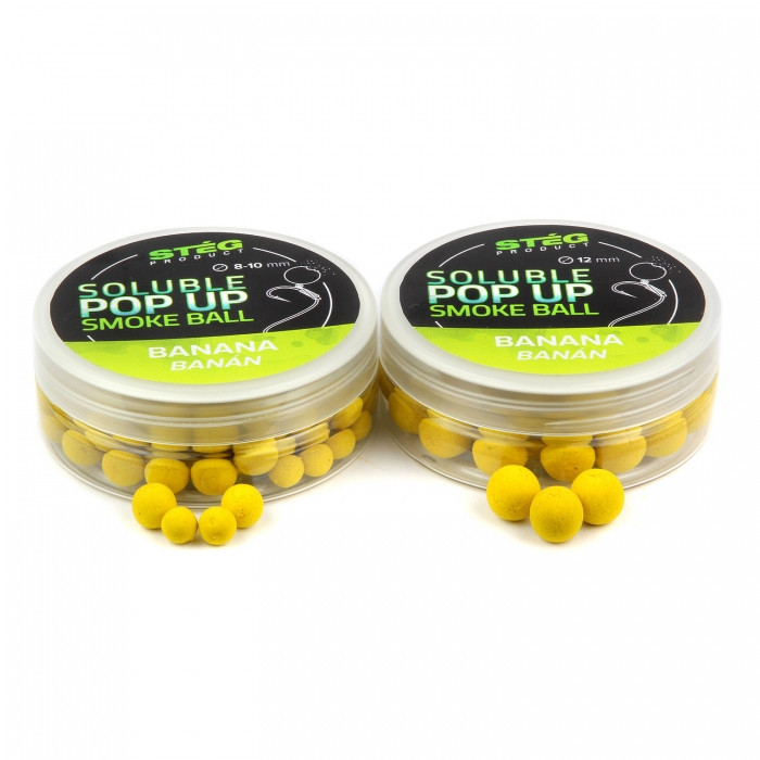 Поп-ап Steg Soluble Pop Up Smoke Ball 8-10mm Banana (банан) 20 g